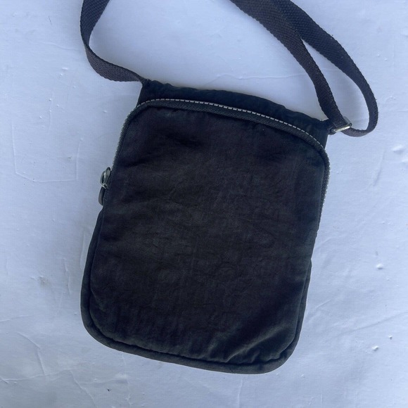 Kipling Crossbody Bag Purse Sling Black Zip Card Slots Pockets - Picture 10 of 14